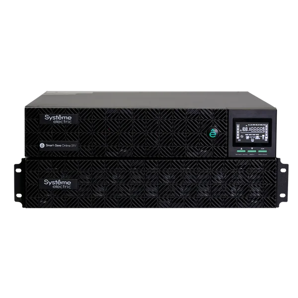 ИБП Smart-Save Online SRV Systeme Electric 6000 ВA, 6000 Вт, 230 В, 1:1, 2U+2U, 16 шт. АКБ, 12В 9Ач,
