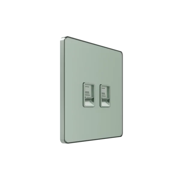 Systeme Infinity, Розетка информационная С/У RJ-45 кат.5e 2-я, Таежное утро