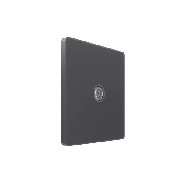 Systeme Infinity, Розетка телевизионная С/У TV/FM 5-1000MГц, Вулканический пепел